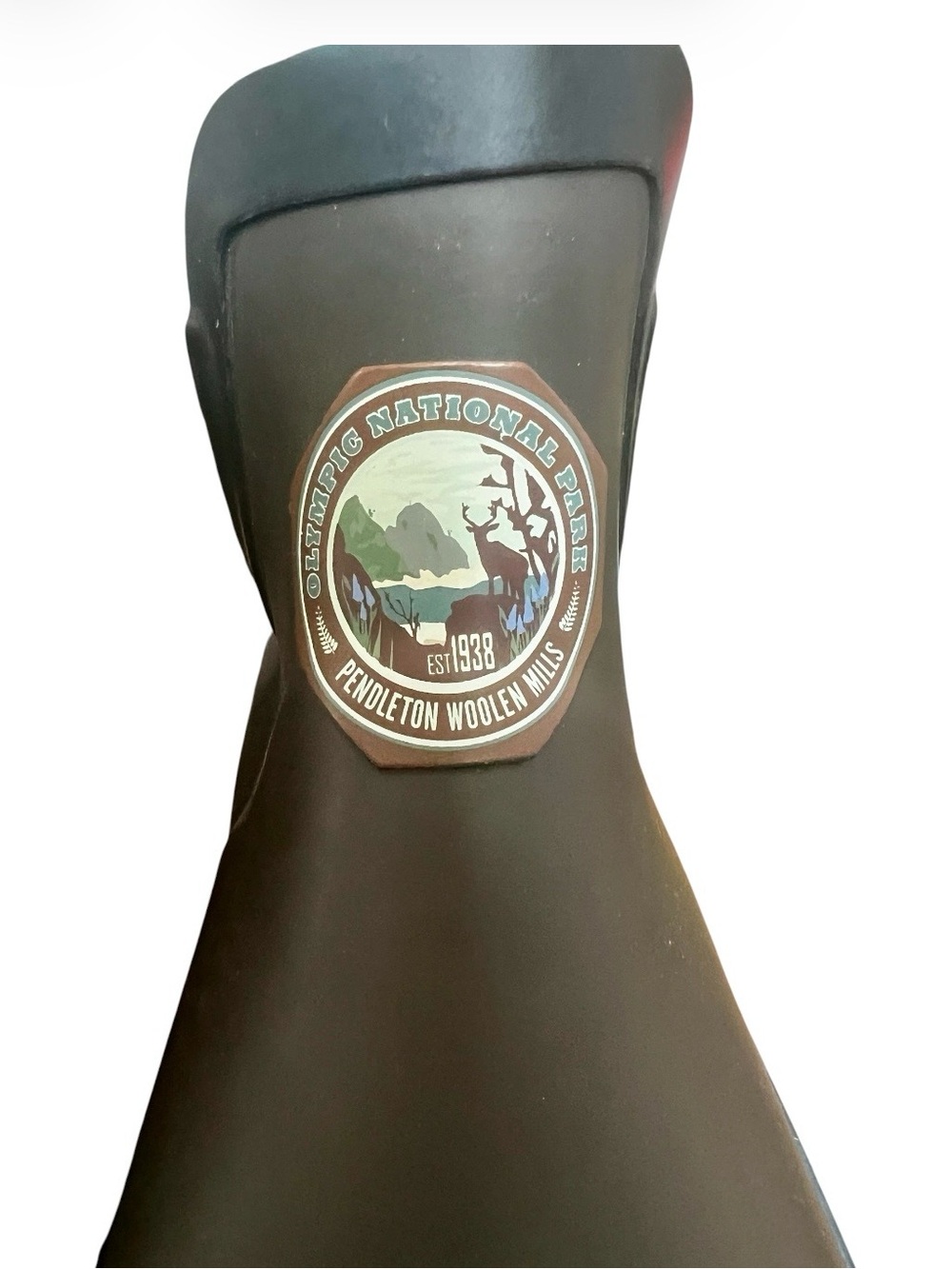 Pendleton Heritage National Park Chelsea Rain Boots Outdoors Logo Brown SZ 8 - Picture 10 of 12